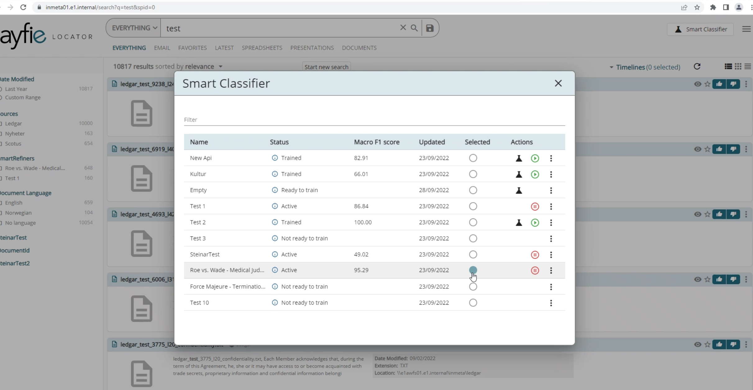 Smart Classifier