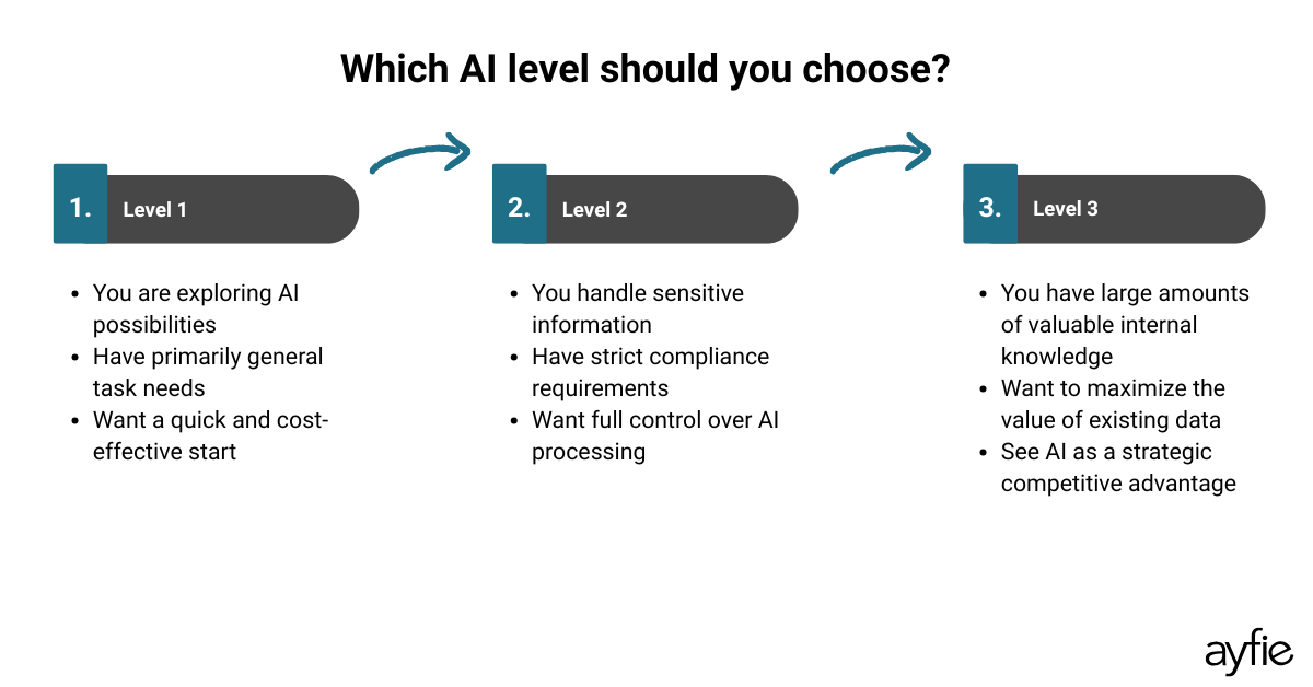 Which AI level suits your business?