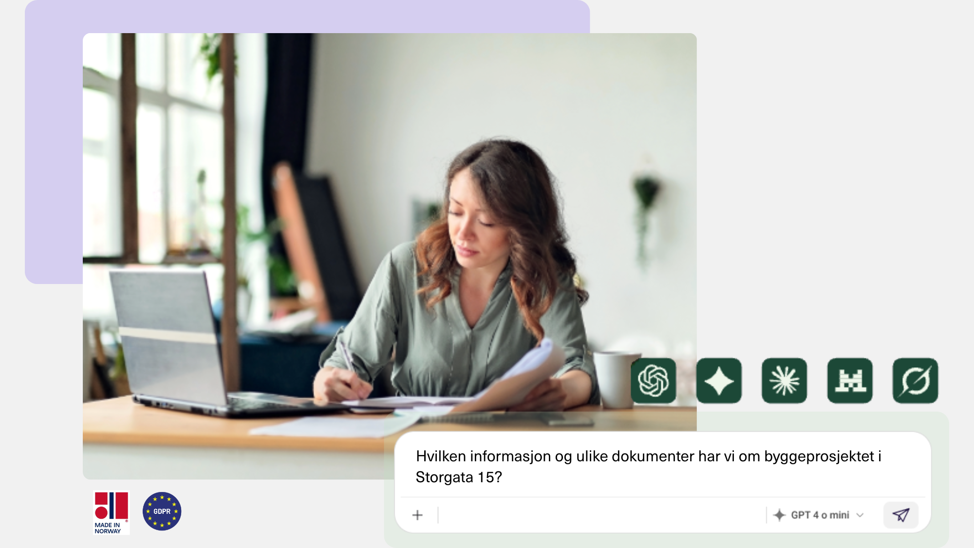 innsynsbehandling ved bruk av AI