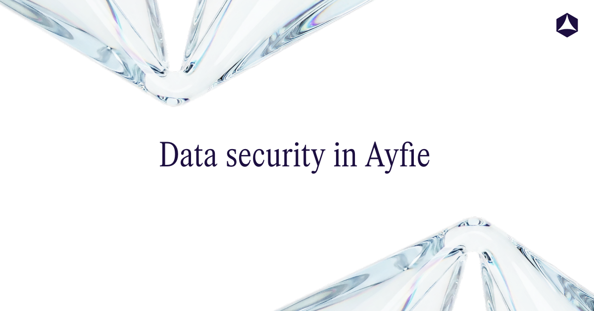 Your AI, your rules: How Ayfie puts you in control of data security